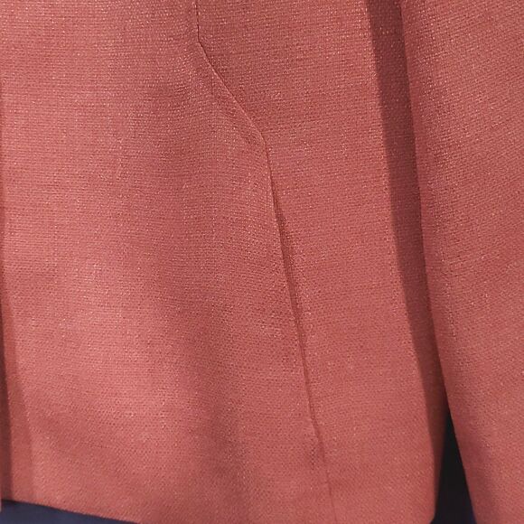 Gorgeous Kasper Salmon Pink Women's Blazer/Jacket Size 14 - Picture 6 of 13